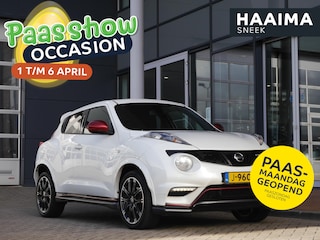 Nissan Juke 1.6 Turbo NISMO | 200 PK | Achteruitrijcamera | Lichtmetalen velgen | Climate control | Sportstoelen | Keyless entry en start | Extra getint glas | Unieke uitvoering