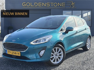 Ford Fiesta 1.0 EcoBoost Titanium 2e Eigenaar,Navi,Camera,Trekhaak,102pk,B&O Audio,6 Bak,Pdc V+A,Clima,Cruise,N.A.P,Lm velgen,Apk tot 08-2026