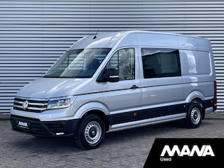 Volkswagen Crafter 35 2.0TDI 177PK L3H3 DC Highline Automaat LED 7 persoons Carplay Clima Stoelverwarming