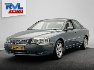 Volvo S80 2.4 Elite Automaat * Origineel Nederlands * Carplay Trekhaak Leder Climate-control Cruise