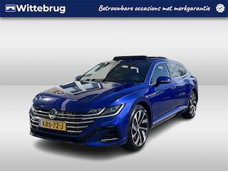 Volkswagen Arteon 1.4 TSI eHybrid 2x R-Line / AUTOMAAT/ PANO/ TREKHAAK/ 360 CAMERA/ DCC/ CARBON/ HEAD-UP DISPLAY/ LEDEREN MEMORY SEATS/ DODE HOEK/ KEYLESS/ APP CONNECT/ ADAPT. CRUISE/ STOELVERWARM. V & A/ NAVI/ CLIMA/ DAB/ 19" LMV