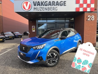 Peugeot 2008 1.2 PureTech GT-Line 131PK!! // SCHUIF-KANTELDAK // DODEHOEK // LED // CAMERA+SENSOREN // HALF LEDER // 3D COCKPIT //