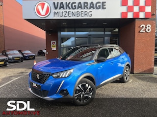 Peugeot 2008 1.2 PureTech GT-Line 131PK!! // SCHUIF-KANTELDAK // DODEHOEK // LED // CAMERA+SENSOREN // HALF LEDER // 3D COCKPIT //