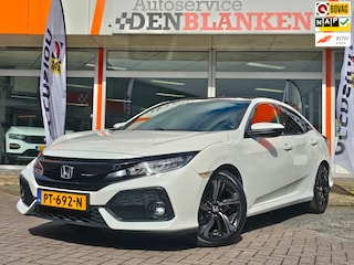 Honda Civic 1.0 i-VTEC Executive BJ.2017 / Panodak / Leder / Keyless / Led / 17"Lmv / Trekhaak !!