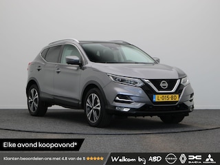 Nissan Qashqai 1.2 N-Connecta | Panoramadak | Climate control | Trekhaak | Rondomzicht camera | Led-verlichting | Keyless entry |