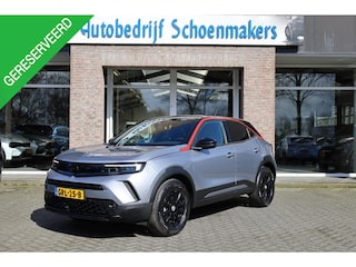 Opel Mokka 1.2 Turbo GS TREKHAAK HALF-LEER STOEL/STUURVERW. 360-CAMERA LANE-ASSIST ACC CARPLAY DAB NAVI 2XPDC LMV ENZ..