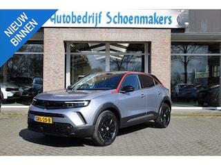Opel Mokka 1.2 Turbo GS TREKHAAK HALF-LEER STOEL/STUURVERW. 360-CAMERA LANE-ASSIST ACC CARPLAY DAB NAVI 2XPDC LMV ENZ..