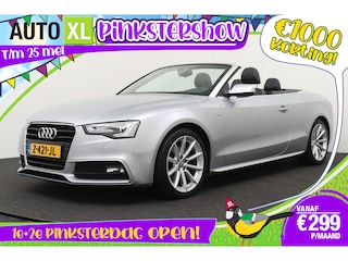Audi A5 Cabriolet 1.8 177 PK Aut S-Line Leder/Sportstoel Nek+Stoelverw Camera