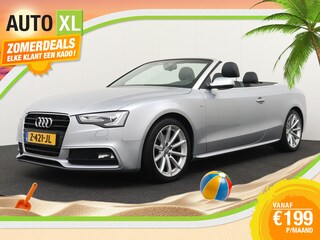 Audi A5 Cabriolet 1.8 177 PK Aut S-Line Leder/Sportstoel Nek+Stoelverw Camera