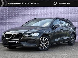 Volvo V60 2.0 B3 Momentum | Stoel/stuur verwarming | Adaptieve cruise | Parkeersensoren V+A | Parkeercamera | Apple carplay/android auto | BLIS | Lederen bekleding | Metallic lak |