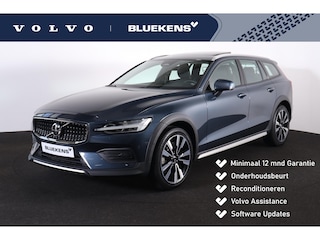 Volvo V60 B5 AWD Plus - Panorama/schuifdak - IntelliSafe Assist & Surround - Parkeercamera achter - Verwarmde voorstoelen, stuur & achterbank - Parkeersensoren voor & achter - Elektr. bedienb. voorstoelen met geheugen - Draadloze tel. lader - Elektr. inklapbare trekhaak - 19' LMV