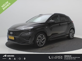 Hyundai Kona 1.0 T-GDI N Line / Elektrisch verstelbare voorstoelen / Voor & Achterstoel verwarming / Voorstoel ventilatie / N-line interieur & Exterieur / Navigatie / All seasonbanden / Dealer odnerhouden / 18" LMV / Parkeersensoren voor & achter / Keyless Entry /