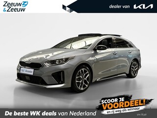 Kia ProCeed 1.0 T-GDI GT-Line | Elektrisch Glazen Schuif / Kanteldak | Apple Carplay / Android Auto | Navigatiesysteem | Stoel + Stuurverwarming | Licht + Regensensor | Parkeersensoren + Camera Achter | Cruise Control | 17” Lichtmetalen Velgen | Climate Control Rijstrooksensor + Correctie