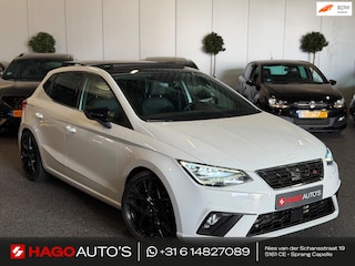 Seat Ibiza 1.0 TSI FR 115-PK!/VIRTUAL/PANO/BEATS/SFEERV/LED/NAVI/CARPLAY/CRUISE/PDC/CAMERA/DCC/FRONT-ASSIST/HALF-LEDER-ALCANTARA