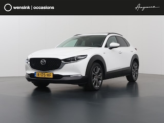 Mazda CX-30 2.0 e-SkyActiv-X M Hybrid100th Anniversary Ed. | Schuif/Kanteldak | Lederen Interieur | Navigatie | 360 Camera | DAB | Stoel/Stuurverwarming | Adaptieve Cruise Control | Ele.verstelbare stoel + geheugen | Bose Audio |