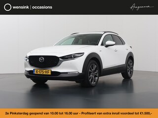 Mazda CX-30 2.0 e-SkyActiv-X M Hybrid100th Anniversary Ed. | Schuif/Kanteldak | Lederen Interieur | Navigatie | 360 Camera | DAB | Stoel/Stuurverwarming | Adaptieve Cruise Control | Ele.verstelbare stoel + geheugen | Bose Audio |