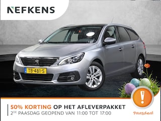 Peugeot 308 SW 1.2 110PK Blue Lease Executive | AppleCarPlay/AndroidAuto | 16"LMV | Navigatie | Cruise Control | Climate Control | Armsteun | Keyless | Panoramadak | Privacy Glass | Isofix | Parkeersensoren |