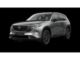 Mazda CX-5 e-Skyactiv G 141 Homura - Zwart lederen interieur & Panoramic Pack | 19-inch lichtmetalen velgen, Black | Alarmsysteem | Automatisch dimmende binnenspiegel met randloos design