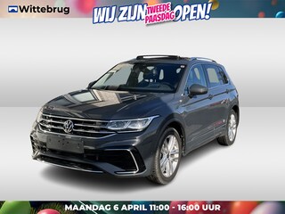 Volkswagen Tiguan 1.4 TSI eHybrid R-Line / AUTOMAAT/ LEER/ PANO/ DCC/ APP-CONNECT/ PARK.SENSOR+360 CAMERA/ MEMORY SEAT/ STUUR+STOELVERWARM./ DODEHOEK/ HEAD-UP/ KEYLESS/ ELEK.KLEP/ NAVI/ DAB/ CLIMA/ LED/ 20'' LMV