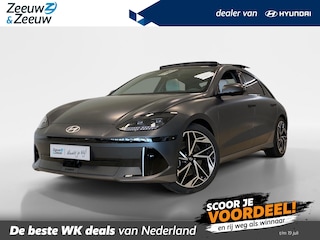 Hyundai Ioniq 6 LOUNGE SKY | RWD | 77 KWH | NOCTURE GREY | €8000,- KORTING |