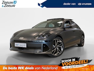 Hyundai Ioniq 6 LOUNGE SKY | RWD | 77 KWH | NOCTURE GREY | €8000,- KORTING |