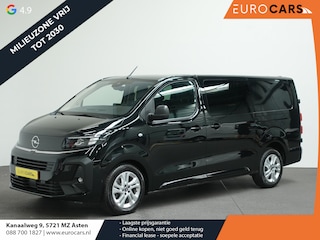 Opel Vivaro 2.0 Diesel 180 S&S L3 Automaat Dubbele Cabine 2 schuifdeuren Android Auto Apple CarPlay Navigatie Keyless Entry&Start Climate Control Camera Cruise Control Houten afwerking laadruimte Trekhaak lichtmetalen velgen