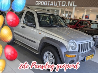 Jeep Cherokee 2.4i Sport Plus Airco, Cruise Control, Trekhaak, Stuurbekrachtiging