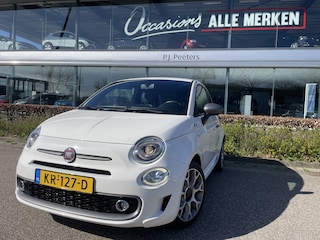 Fiat 500 0.9 TwinAir Turbo Sport Airco - Navigatie - Mistlampen voor - Start/stop systeem - Dakspoiler - Licht metalen velgen 16 inch - Bluetooth - Elektrische ramen voor - Led verlichting - Stuur leder - Stuur multifunctioneel - Nieuw door ons geleverd - APK tot nov 2026