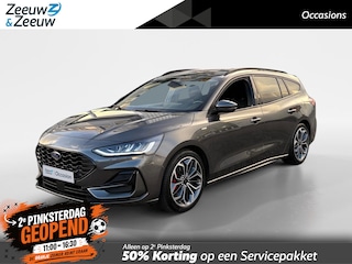 Ford Focus Wagon 1.0 EcoBoost Hybrid ST Line X | Navigatie | Stoel/Stuur/Voorruitverwarming | Adaptieve Cruise Control |Cruise Control | Apple Carplay / Android Auto | Cruise Control | Lichtmetalen Velgen |