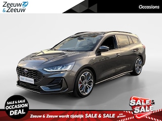 Ford Focus Wagon 1.0 EcoBoost Hybrid ST Line X | Navigatie | Stoel/Stuur/Voorruitverwarming | Adaptieve Cruise Control |Cruise Control | Apple Carplay / Android Auto | Cruise Control | Lichtmetalen Velgen |