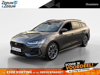 Ford Focus Wagon 1.0 EcoBoost Hybrid ST Line X | Navigatie | Stoel/Stuur/Voorruitverwarming | Adaptieve Cruise Control |Cruise Control | Apple Carplay / Android Auto | Cruise Control | Lichtmetalen Velgen |