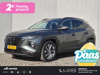 Hyundai Tucson 1.6 T-GDI MHEV Comfort Smart Handgeschakeld / Fabrieksgarantie tot 01-2027 / Dealer onderhouden / Elektrische klep / Stuur- en stoelverwarming / Apple Carplay Android / Navigatie / Trekgewicht 1.650 kg / Achteruitrijcamera / Draadloze telefoon lader / Cruise control / Keyless Entry/Start /