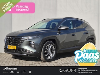 Hyundai Tucson 1.6 T-GDI MHEV Comfort Smart Handgeschakeld / Fabrieksgarantie tot 01-2027 / Dealer onderhouden / Elektrische klep / Stuur- en stoelverwarming / Apple Carplay Android / Navigatie / Trekgewicht 1.650 kg / Achteruitrijcamera / Draadloze telefoon lader / Cruise control / Keyless Entry/Start /