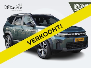 Dacia Bigster 1.8 Hybrid 155 Journey AUTOMAAT / PACK ASSIST & WINTER / NAVI / E.L. ACHTERKLEP / STOELV. / STUURV. / VOORRUITV. / 360° CAMERA / BLINDSPOT / ADAPT. CRUISE / CLIMATE DUAL ZONE / 18'' LMV