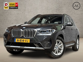 BMW X3 xDrive30e Sport 293Pk Automaat (APPLE CARPLAY, GROOT NAVI, MEMORY SEATS, LASER KOPLAMPEN, BRUIN LEDER,  STOELVERWARMING, SFEERVERLICHTING, ZWART HEMEL, ELEK ACHTERKLEP, NIEUWSTAAT)