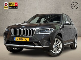 BMW X3 xDrive30e Sport 293Pk Automaat (APPLE CARPLAY, GROOT NAVI, MEMORY SEATS, LASER KOPLAMPEN, BRUIN LEDER,  STOELVERWARMING, SFEERVERLICHTING, ZWART HEMEL, ELEK ACHTERKLEP, NIEUWSTAAT)