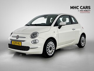 Fiat 500 1.0 Hybrid Lounge | Carplay | Parkeersensoren | Navigatie | Lichtmetalen velgen |