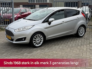 Ford Fiesta 1.0 EcoBoost Titanium X 5 deurs AUTOMAAT! NL AUTO NAP! NAVI l CRUISE l LED l PDC l LEER l AIRCO ECC l KEY LESS DEALER!