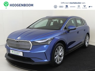 Skoda Enyaq iV 80 Business Edition | SoH 94% | Parkeerassistent | Warmtepomp | Verlichte grill | Achteruitrijcamera | Stoel- en stuurwielverwarming | Dodehoek detectie | Adaptieve cruise control |