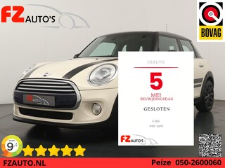 Mini Cooper 1.5 Chili Business - Navigatie - Lederen bekleding - Schuifdak - Stoelverwarming