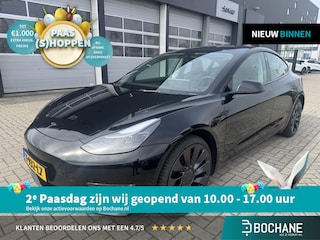 Tesla Model 3 Performance AWD 75 kWh | Panoramadak | Leer | Camera