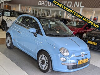 Fiat 500 1.0 TwinAir Lounge Panoramadak, Airco, Stuurbekrachtiging