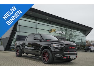 Dodge Ram 1500 5.7 V8 401pk 4x4 Limited LPG G3 Widebody Black&Red Luchtvering Trekhaak Head-up Harman/kardon Sidebars CUSTOM!!
