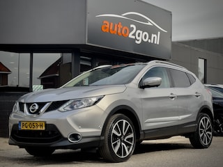 Nissan Qashqai 1.2 AUT TEKNA PANODAK LEDER NAVI CAMERA AIRCO LED 19 INCH-LMV PDC