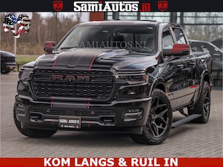 Dodge Ram Limited H.O 540HP 706Nm | Massage + Full Option | De Meest Luxe en Volle Pick-Up in zijn Klasse | Comfortabele Dubbele Cabine met Royale 5 Zitplaatsen | BPM vrij | Nu Leverbaar uit Voorraad | Voorraad Nr 2304 - 8540