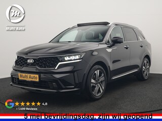Kia Sorento 1.6 T-GDI 4WD ExecutiveLine PHEV 265pk Dealer O.H. | Trekhaak Afn. | Panodak | Adaptive Cruise | Head Up | Luxe Lederen Comfortzetels Memory & Ventilatie | 360 Camera | Bose Sound | Stoelen & Stuur Verwarmd | Blis | Keyless | Plug In Hybrid