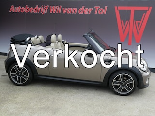 Mini Cooper Cabrio 1.6 CHILI | LEER | 89.000 KM | LIEFHEBBERSAUTO | NIEUWE APK!!
