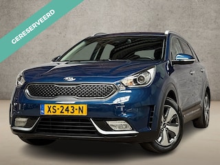 Kia Niro 1.6 GDi Dynamic Sport 142Pk Automaat (APPLE CARPLAY, NAVIGATIE, CAMERA, LEDER, SPORTSTOELEN, GETINT GLAS, NIEUWSTAAT)
