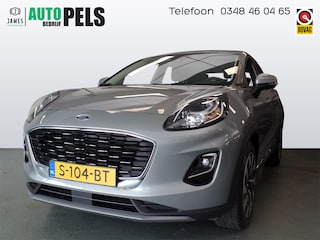 Ford Puma 1.0 EcoBoost Hybrid Titanium Navigatie, Clima controle, Cruise controle, Stoel/Stuurverwarming, Deels leder, Xenon verlichting, Achteruitrijcamera, Pdc V/A, Lm velgen 17'', Nederlandse auto!! Bovag afleverpakket 695,-