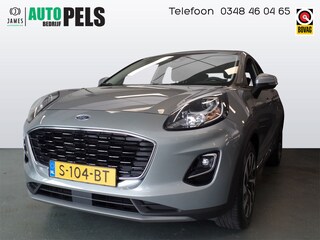 Ford Puma 1.0 EcoBoost Hybrid Titanium Navigatie, Clima controle, Cruise controle, Stoel/Stuurverwarming, Deels leder, Xenon verlichting, Achteruitrijcamera, Pdc V/A, Lm velgen 17'', Nederlandse auto!! Bovag afleverpakket 695,-